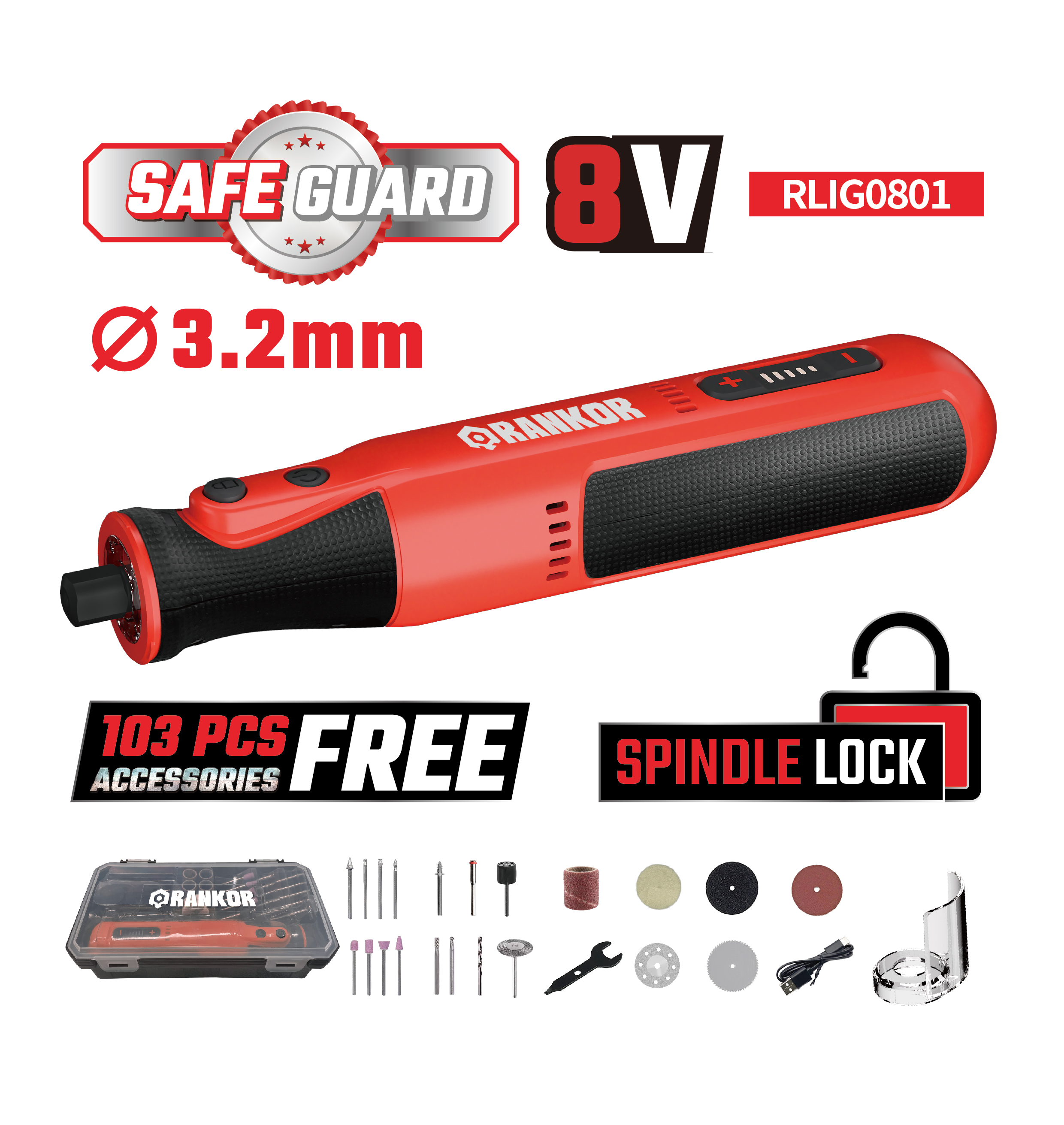 Lithium-Ion Grinder