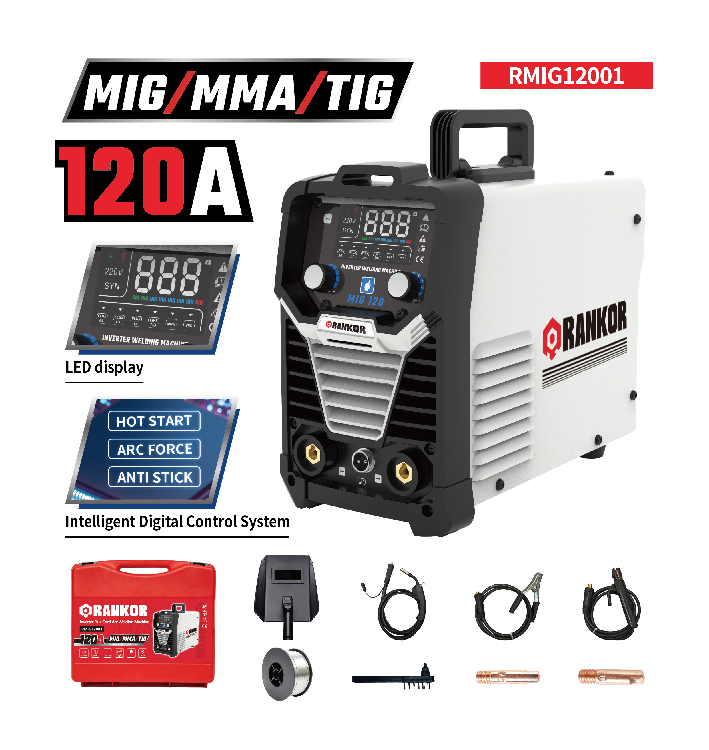 Inverter Flux Cored Arc Welding Machine